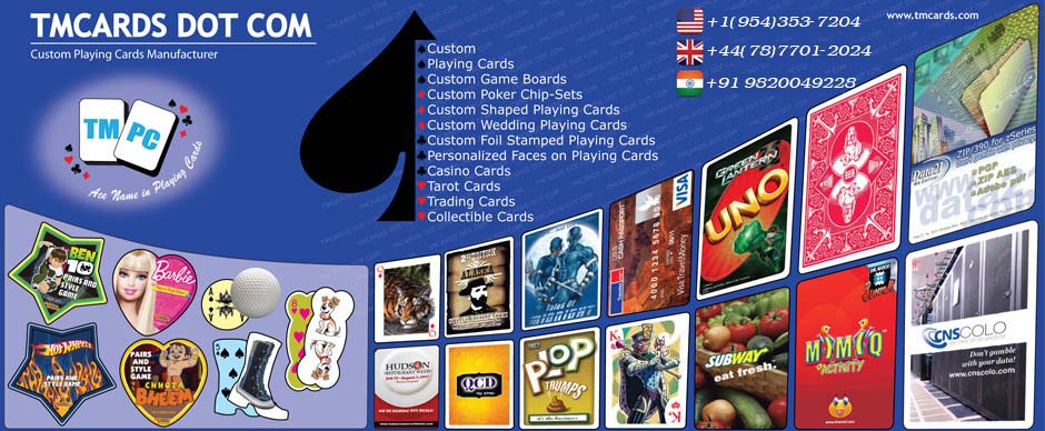 Custom Playing Cards Banner