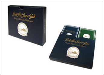 twin deck playing cards packaging